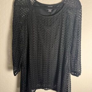 Covington Women's Black Knit Top